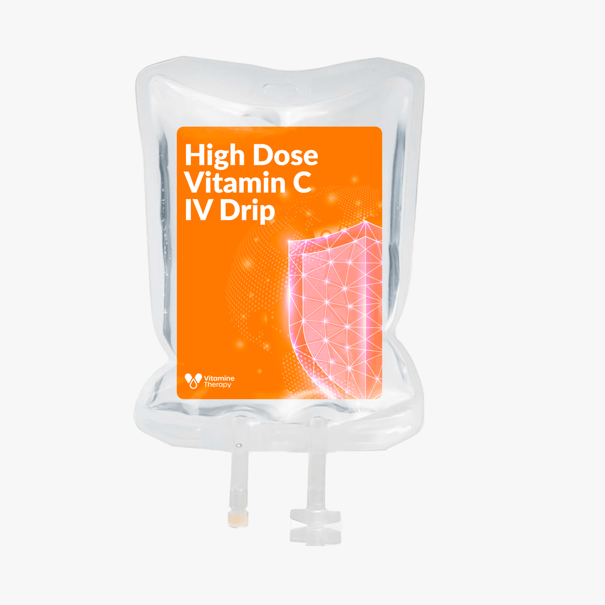 High-dose vitamin C IV bag for immune and antioxidant support