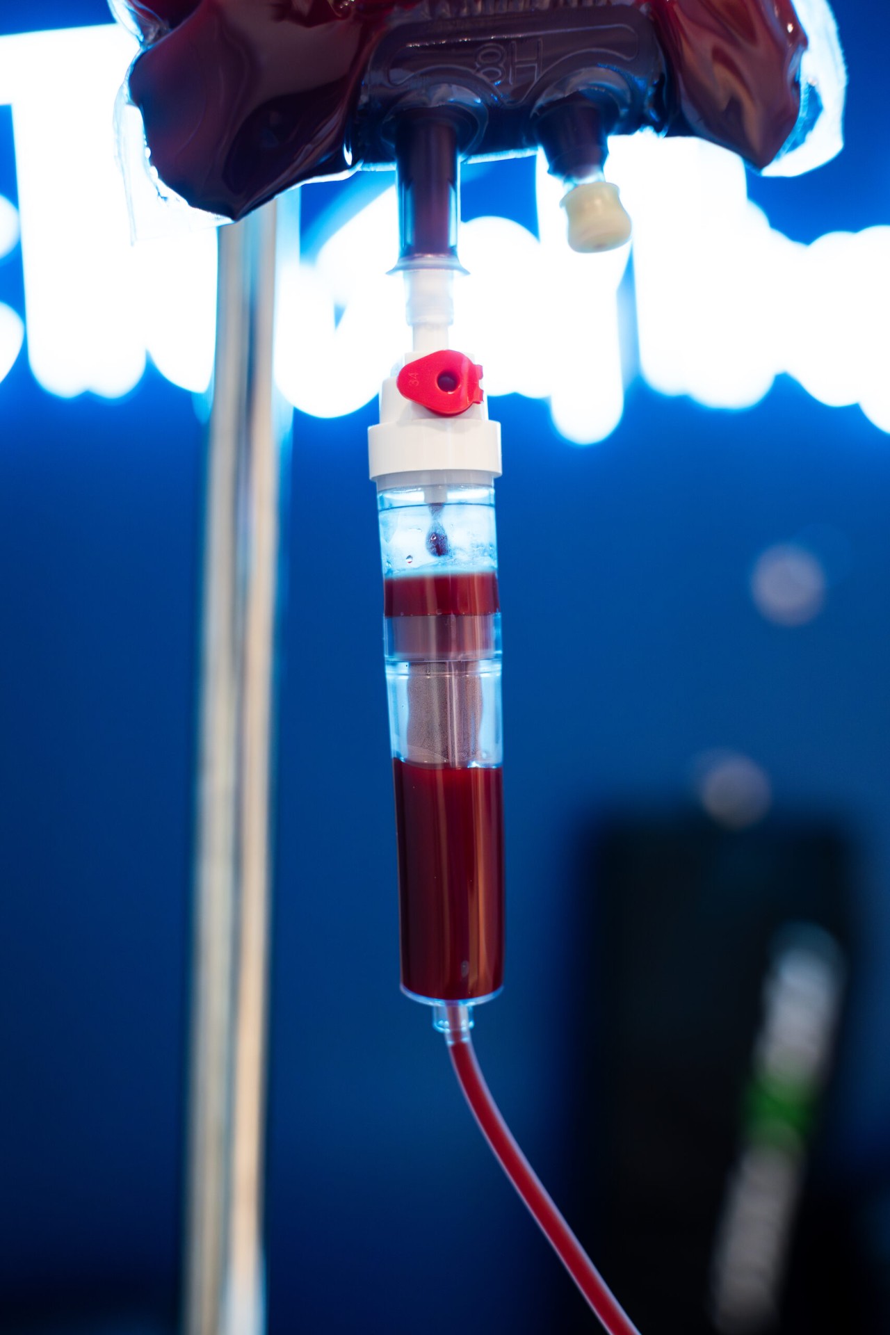 Ozone UV IV preparation at iCRYO Highland Village