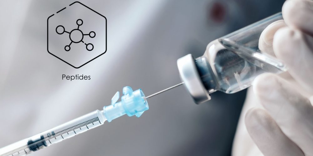 Medical-grade peptide therapy preparation at iCRYO Highland Village